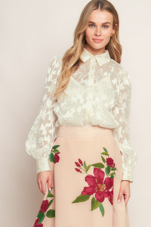 elegant-wildflower-blush-woven-maxi-skirt Flying Tomato-Sophia's Style-5